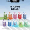 Mesii 2 flavors vape 50k puffs bulk sale