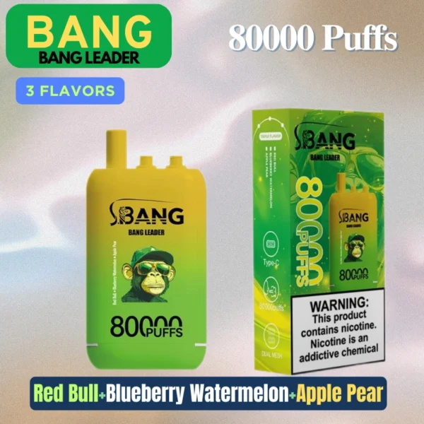 Bang triple flavors vape 80k puffs bulk price