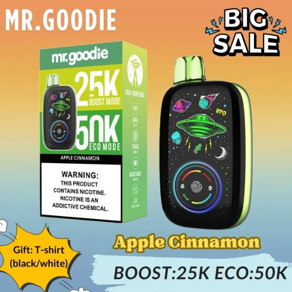 MR GOODIE disposable vape 50000 puff Large color screen