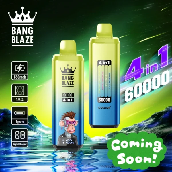 Bang Blaze digital display vape 60k puffs Discount Sale