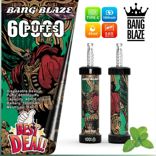 Bang Blaze disposable device 60k puffs Hot Sale