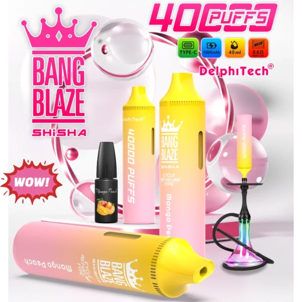 Bang Blaze disposable vape puffs 40000 Cheapest Price