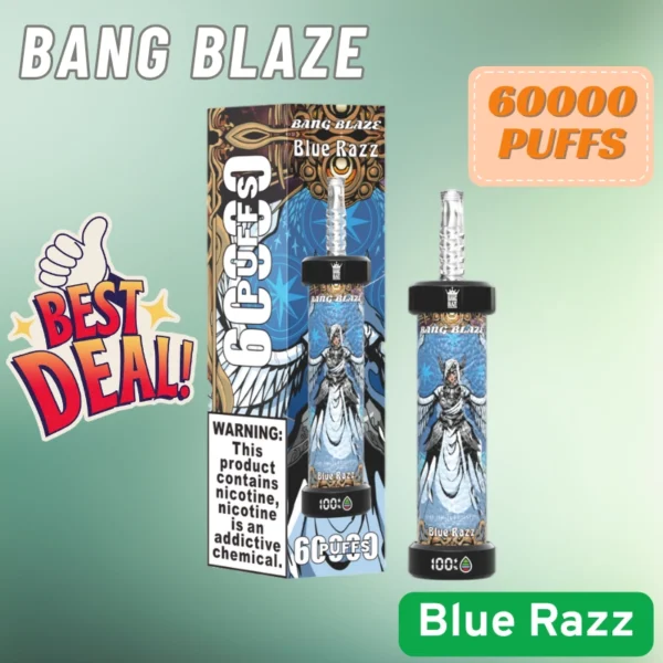 Bang Blaze shisha vape puffs 60000 Hot Sale