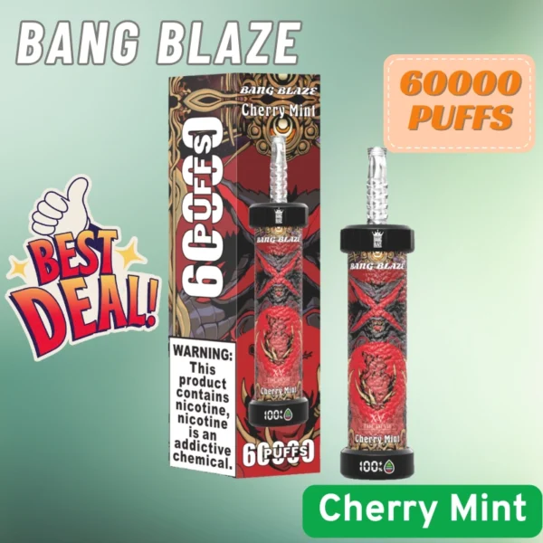 Bang Blaze shisha vape puffs 60000 Low Price