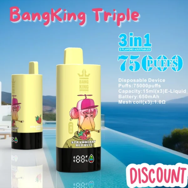 Bangking vapen vape 75000 puffs factory price