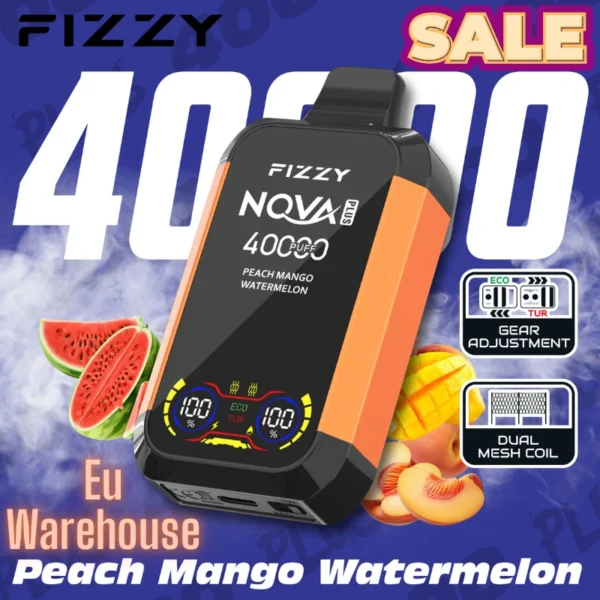 Fizzy Smart Display 40k puffs Hot Sale
