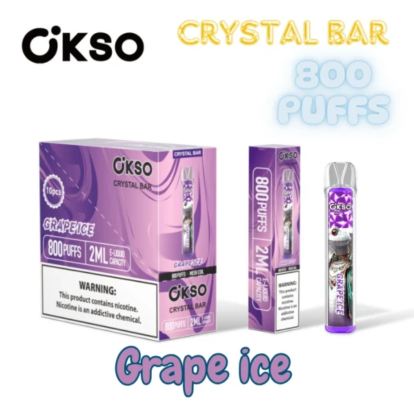 OKSO disposable vape 800 puffs mini vape