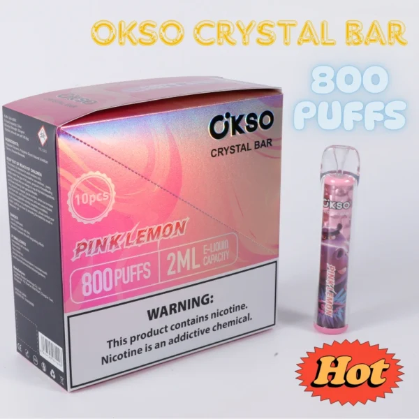 OKSO disposable vape puffs 800 discount Sale