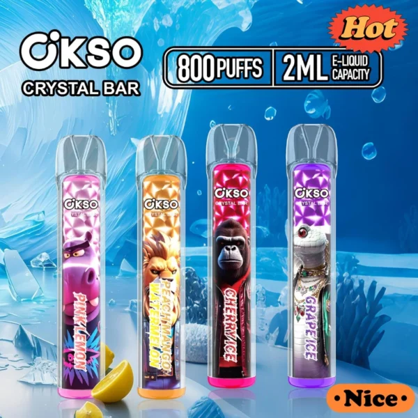 OKSO disposable vape puffs 800 mini vape