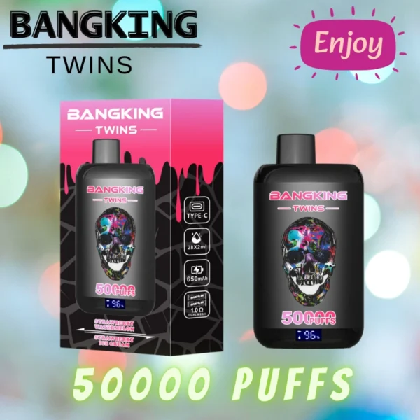 BANG King twins vape puffs 50k best price