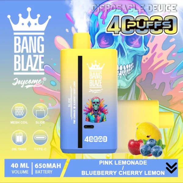 Bang blaze dual flavors 40000 puffs bulk price