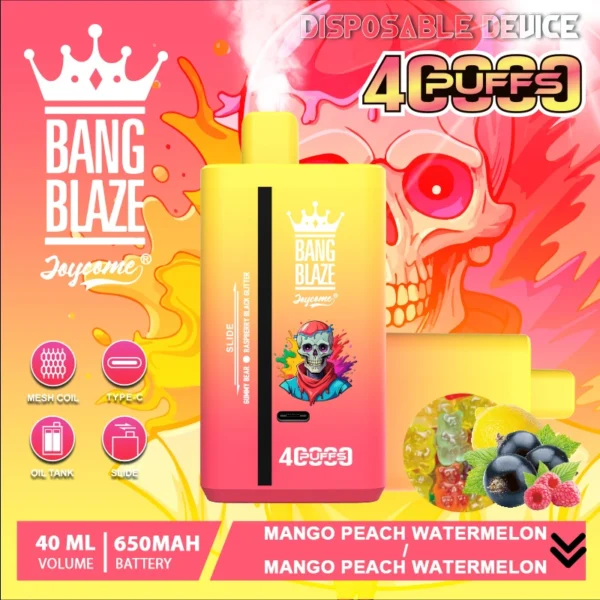 Bang blaze dual flavors 40000 puffs cheaper sala