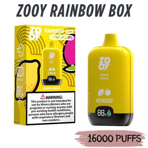 Lowest PRICE PUFFS 16k ZOOY SMART SCREEN VAPE