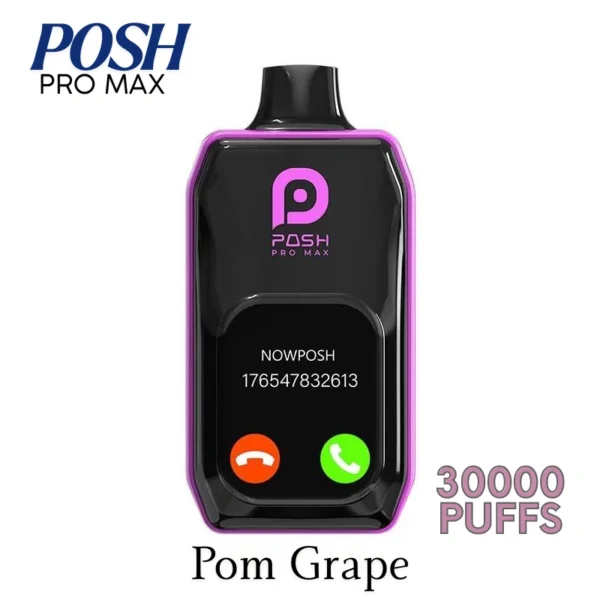 30000 baforadas vape POSH desconto Caixa de design