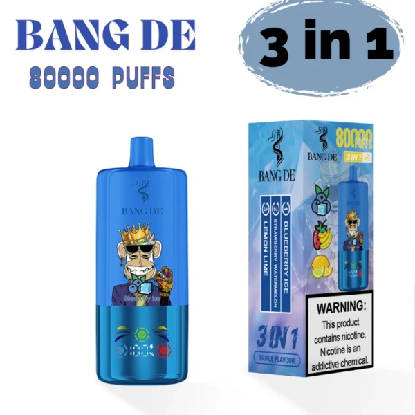 Bang DE jednorazová vape 80 000 ťahov Horúci predaj