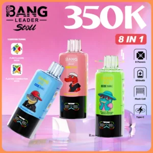 Bang Leader 350K Puffs 8 in 1 Disposable Vape wholesale supplier high puff vape bulk