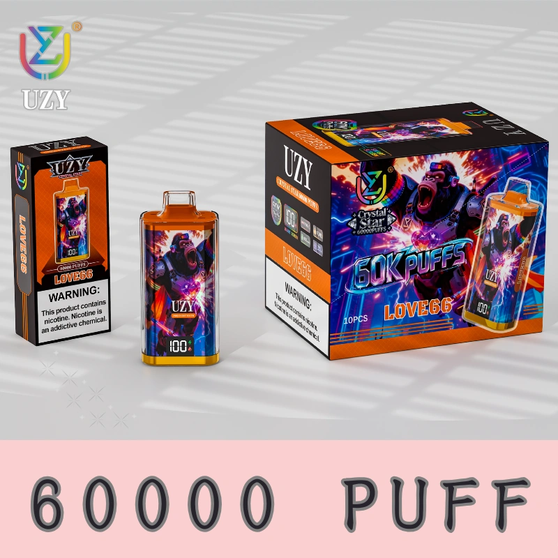 Sieťová cievka jednorazový vape 60000 puffov hladká produkcia pary