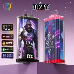 UZY Crystal Star 60K Puffs Disposable Vape Single Flavor Rechargeable Device