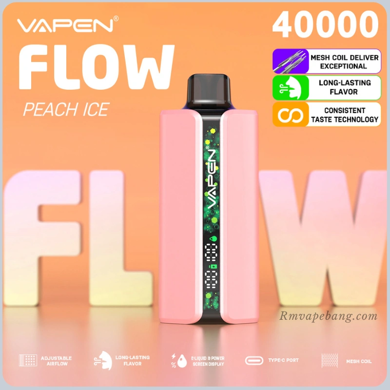 VAPEN FLOW 40K Puff Disposable Vape with Screen Display