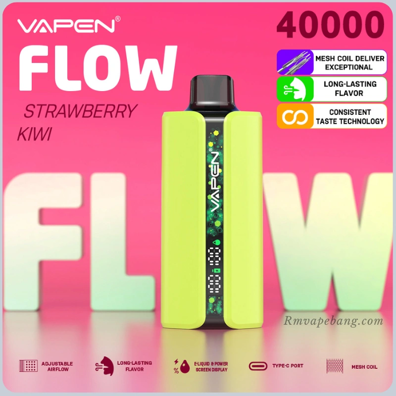 VAPEN FLOW Adjustable Airflow Disposable Vape 40K Puffs