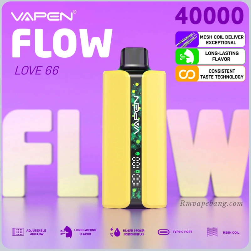 VAPEN FLOW Mesh Coil Disposable Vape 40000 Puffs