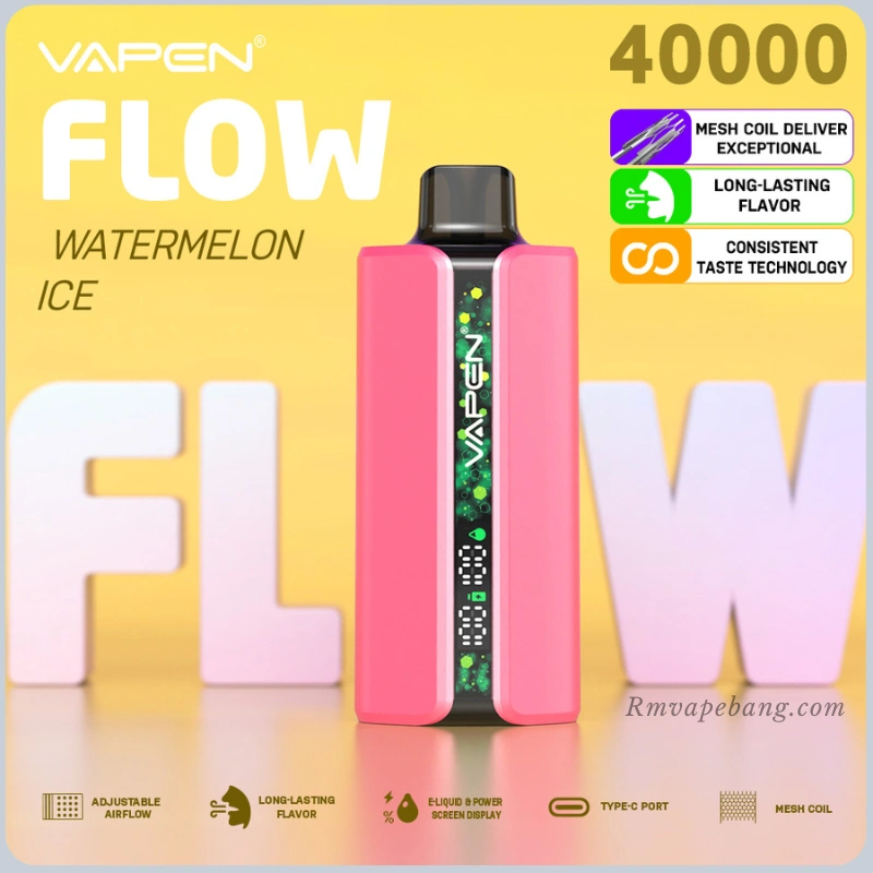 VAPEN FLOW Disposable Vape Screen Display Battery Indicator