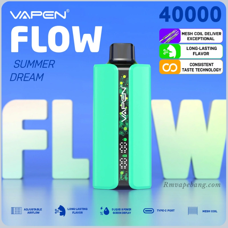 VAPEN FLOW Type-C Rechargeable Disposable Vape