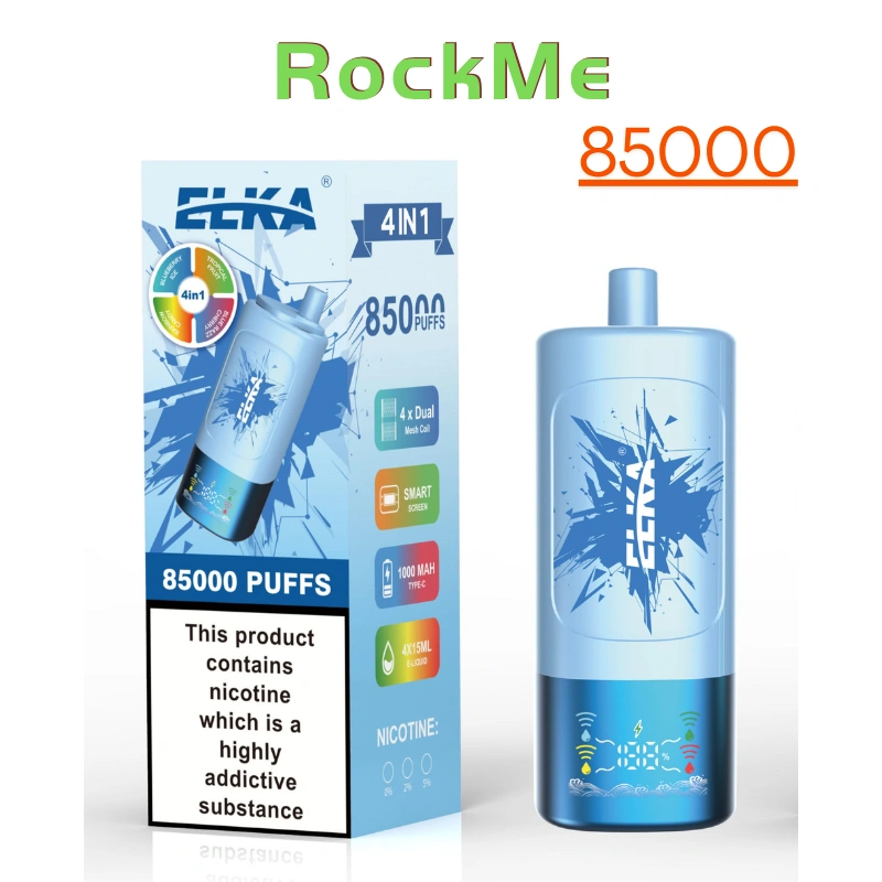 Rock Me LUCKEE ELKA 4 в 1 еднократен vape 85000 вдишвания Популярна продажба