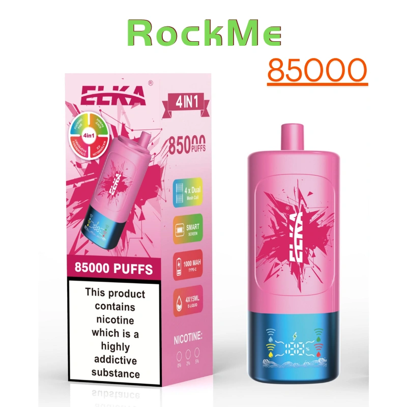 Rock Me LUCKEE ELKA 4 в 1 еднократен vape 85000 вдишвания Добра цена