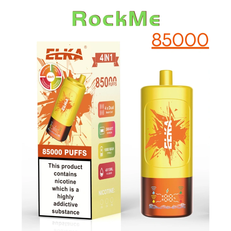 Rock Me LUCKEE ELKA 4 в 1 еднократен vape с 85000 вдишвания Добра цена