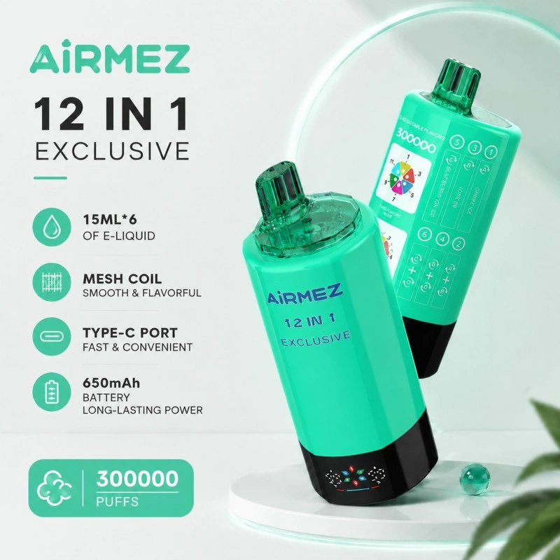 Vape AiRMEZ s 12 príchuťami a nezávislými komorami na kapsuly