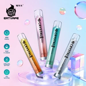 Crystal Bar 600 Puffs Disposable Vape by SFOG