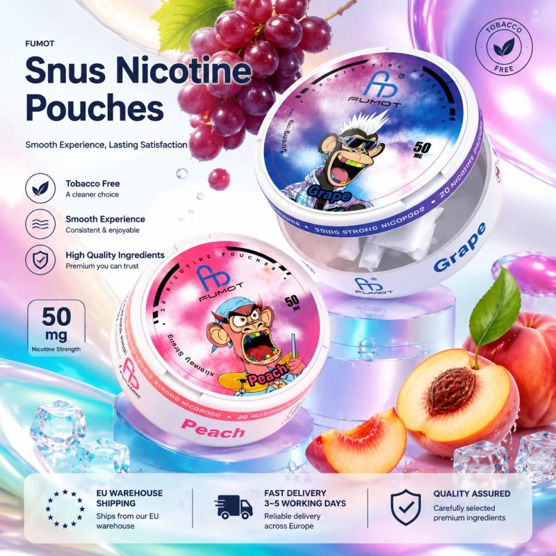 Fumot Nicotine Pouches 11mg 30mg 50mg 70mg