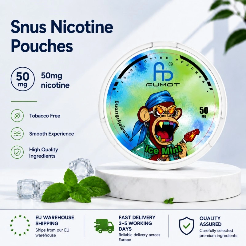 Fumot Nicotine Pouches Ice Mint