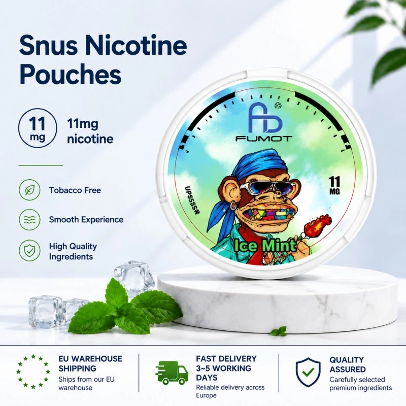 Fumot Nicotine Pouches Premium Tobacco Free Snus