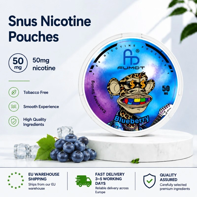 Fumot White Snus Nicotine Pouches Premium Quality
