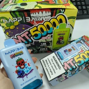 HAPP BAR MT50000 Widok zbliżenia na urządzenie jednorazowe Vape