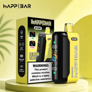 HAPP BAR R120K Premium Jednorazowy E-papieros z ładowaniem Type-C