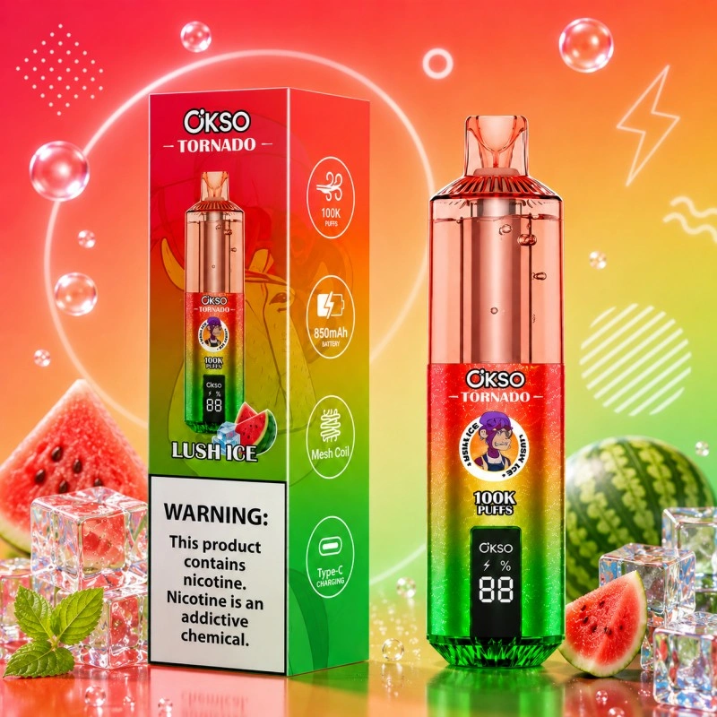OKSO Tornado 100000 Pufov Dlhá Výdrž Jednorazová Vape