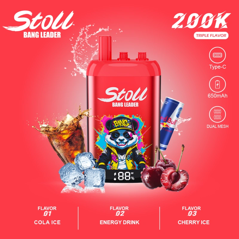 Vape Stoll 200K s duálnou sieťovinkou a inteligentným displejom