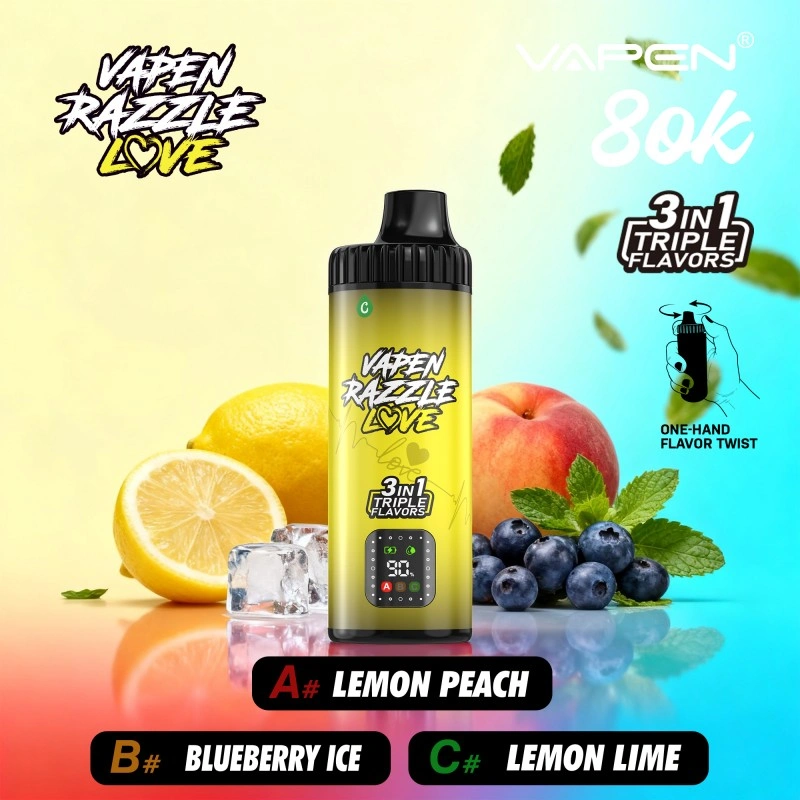 VAPEN RAZZLE LOVE 80K Multi Flavor Disposable Vape