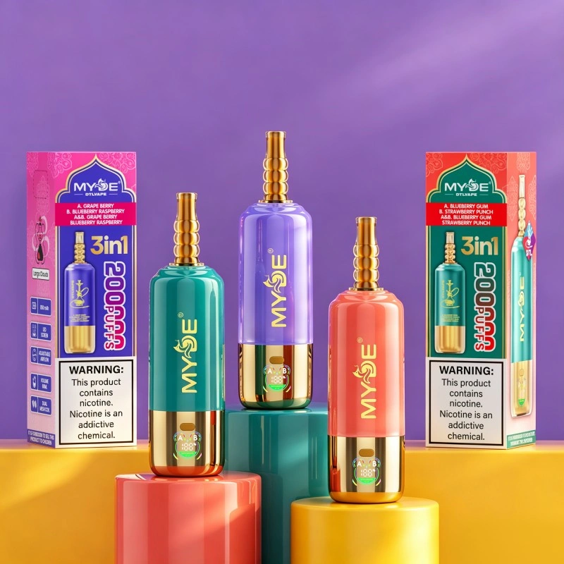 MYDE DTL 3 in 1 200K Disposable Vape Product Image