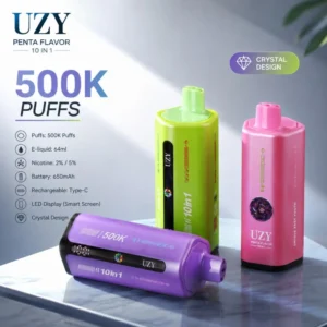 500 tys. zaciągnięć – hurtowa sprzedaż e-papierosów UZY 10 w 1